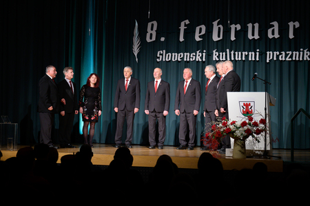 Nastop Okteta Vitis - Osrednja obcinska prireditev ob slovenskem kulturnem prazniku